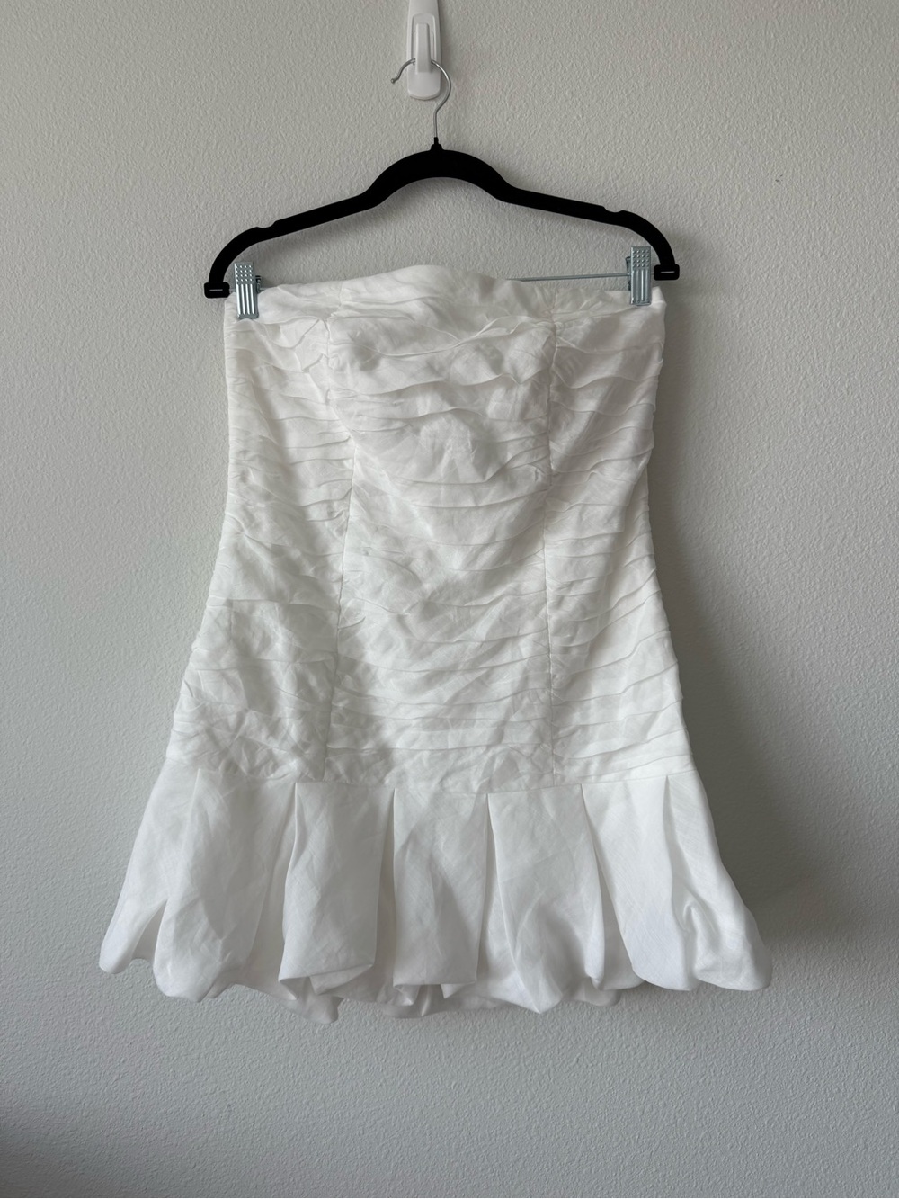 NWT AZULU White Mila Mini Dress - Picture 6 of 16